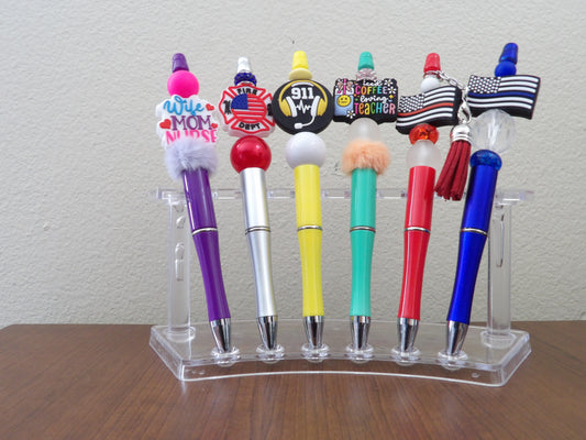 Occupation & Hero Beaded Pens – Handmade Pens for Nurses, Teachers, Dispatchers & More