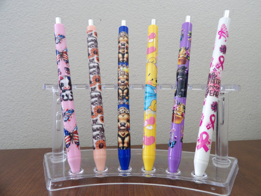 ✨ UV DTF Wrapped Pens – Vibrant, Durable, and Stylish Writing Tools