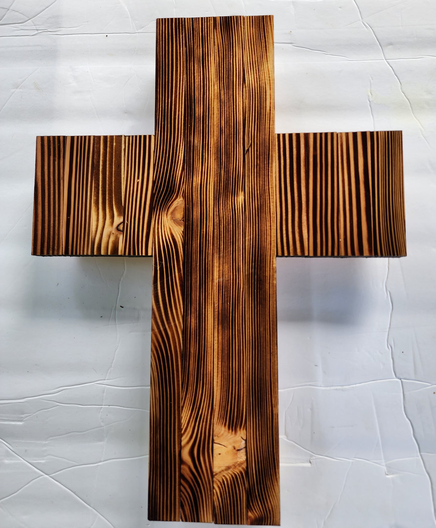 Rustic Cross with Golden Oak Stain