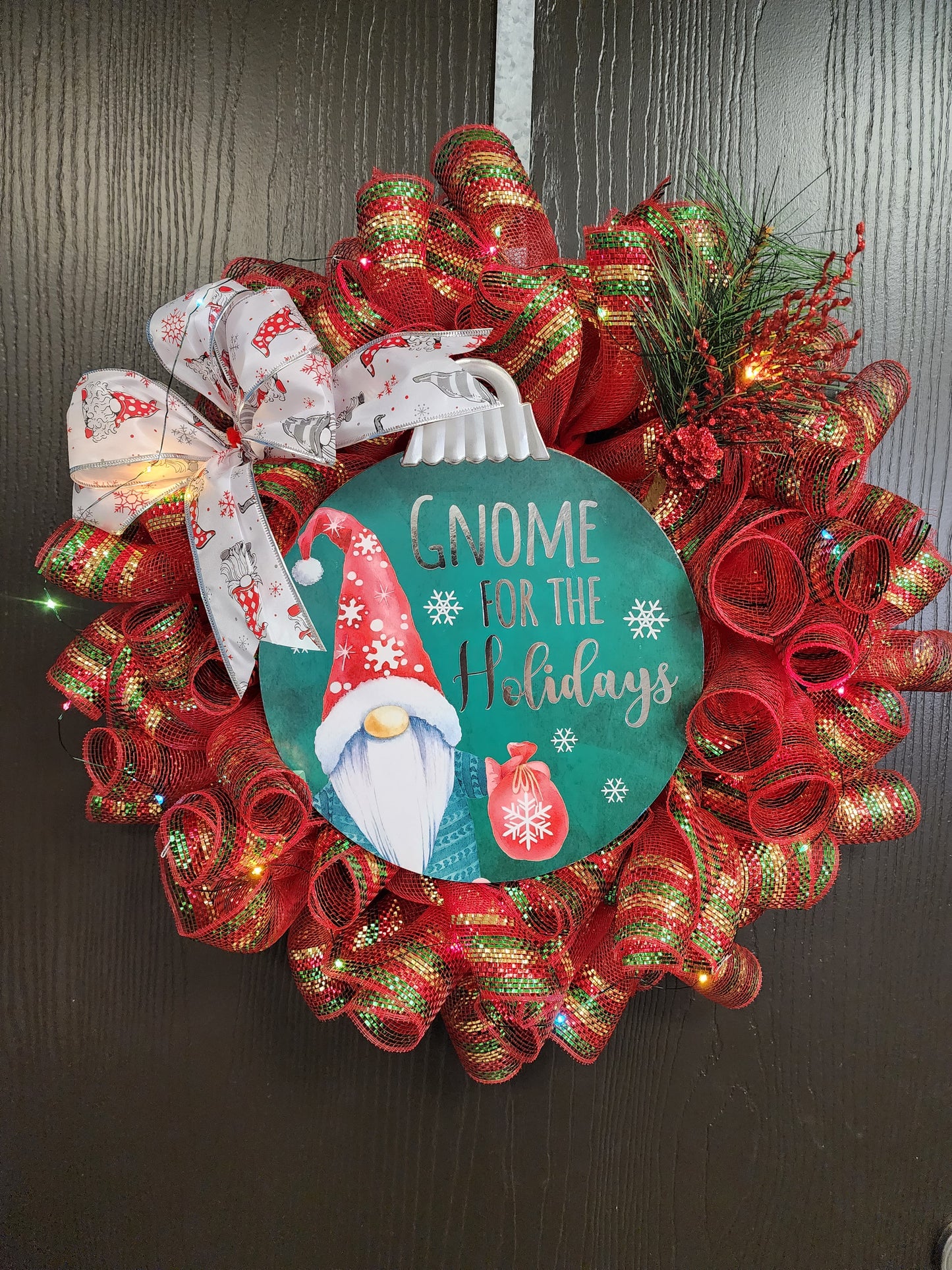 Gnome on an Ornament