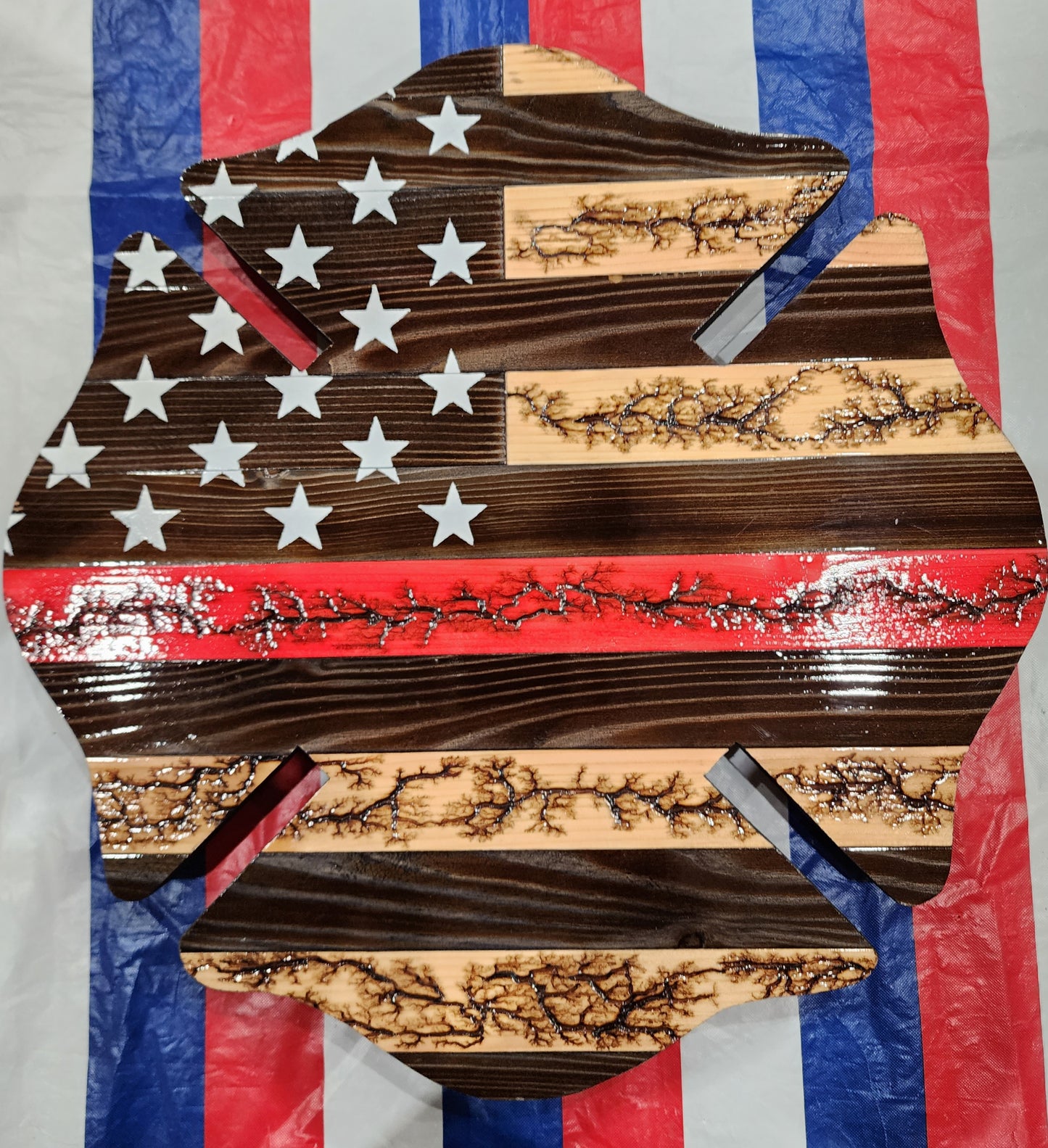 Maltese with fractal burn