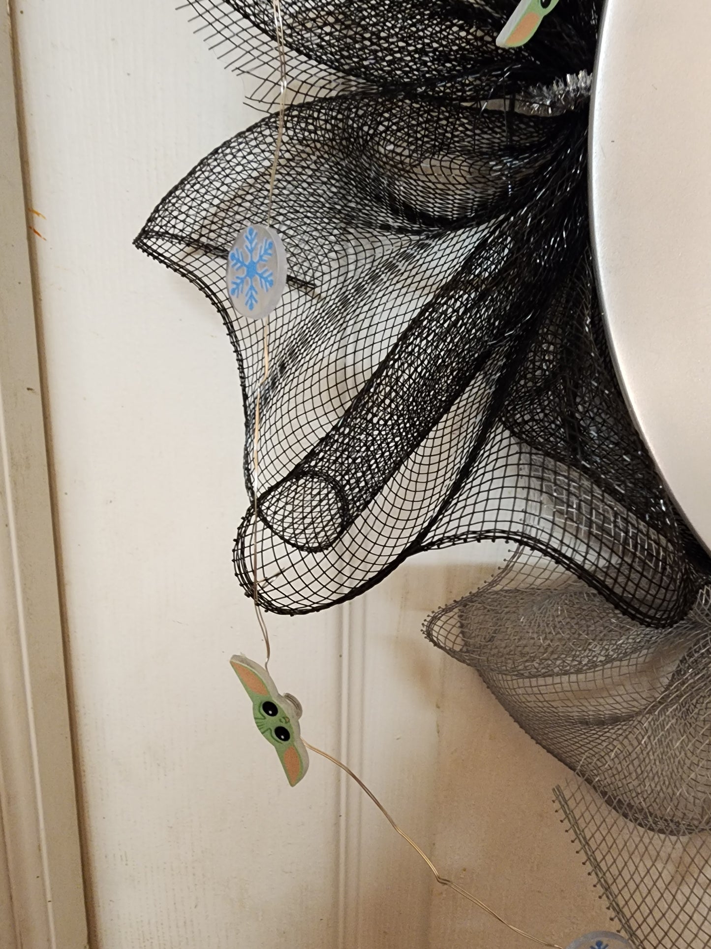 Star Warrior Deco Mesh Wreath