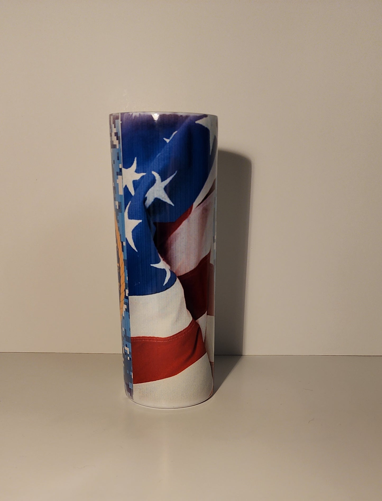U.S. Navy Patriotic Design Tumbler