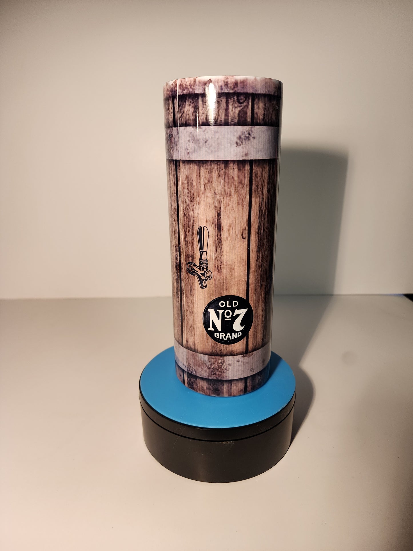 Yellow 1-Whiskey Barrel Tumbler