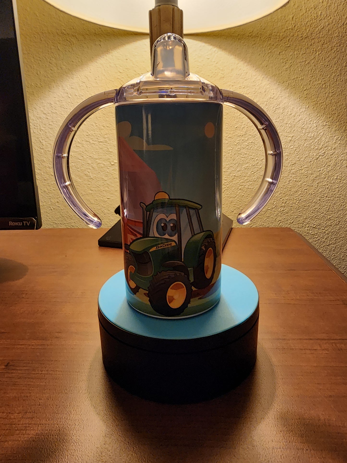 Farm Fun 12oz Sippy Cup – John Deere Tractor Design