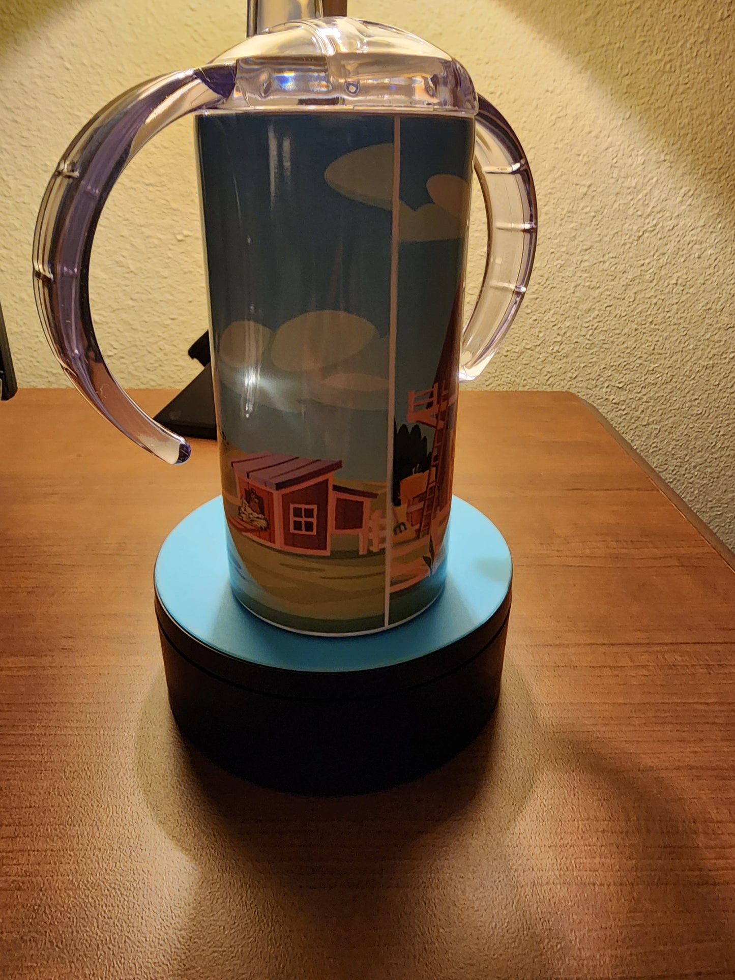 Farm Fun 12oz Sippy Cup – John Deere Tractor Design