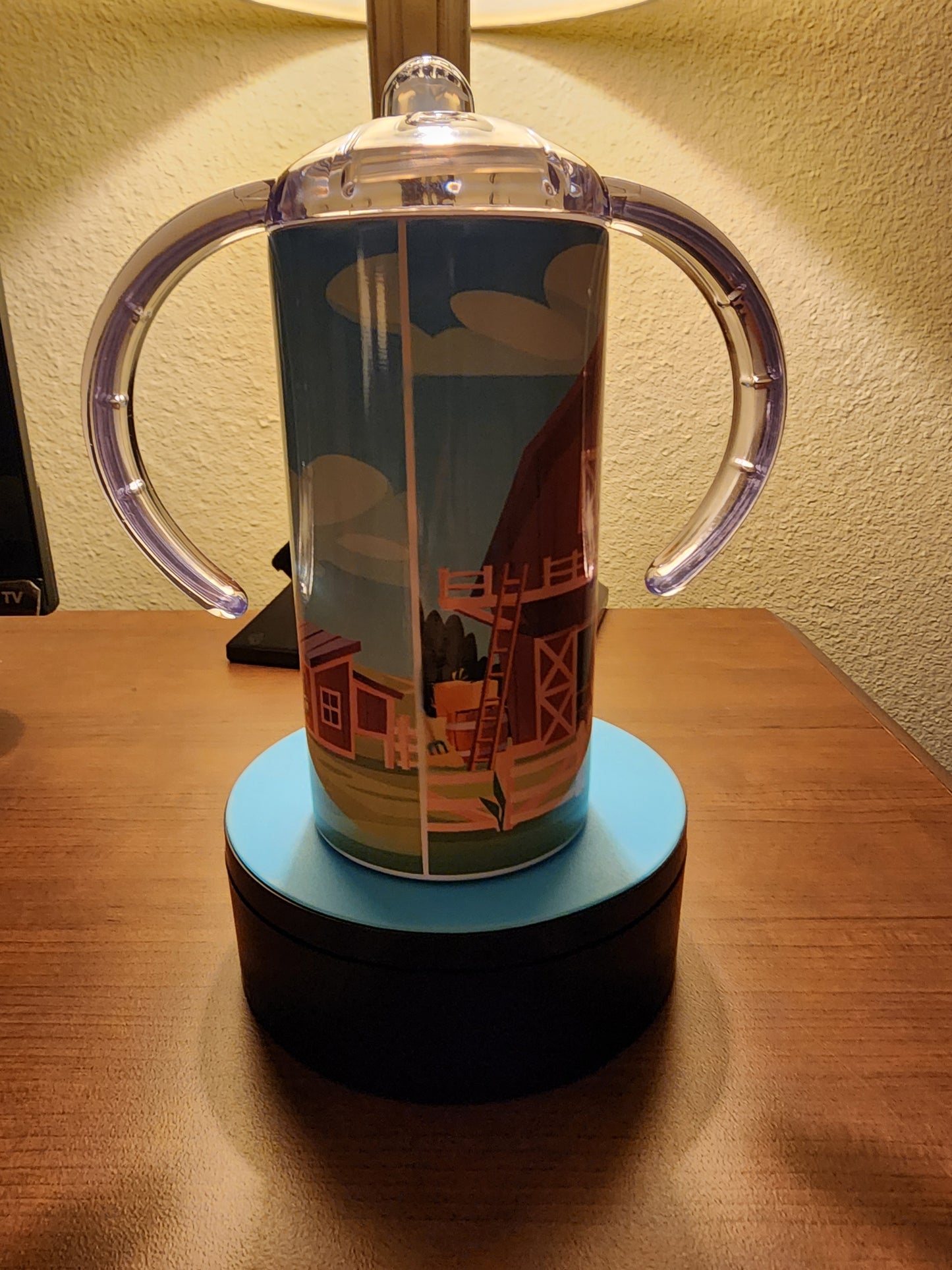 Farm Fun 12oz Sippy Cup – John Deere Tractor Design