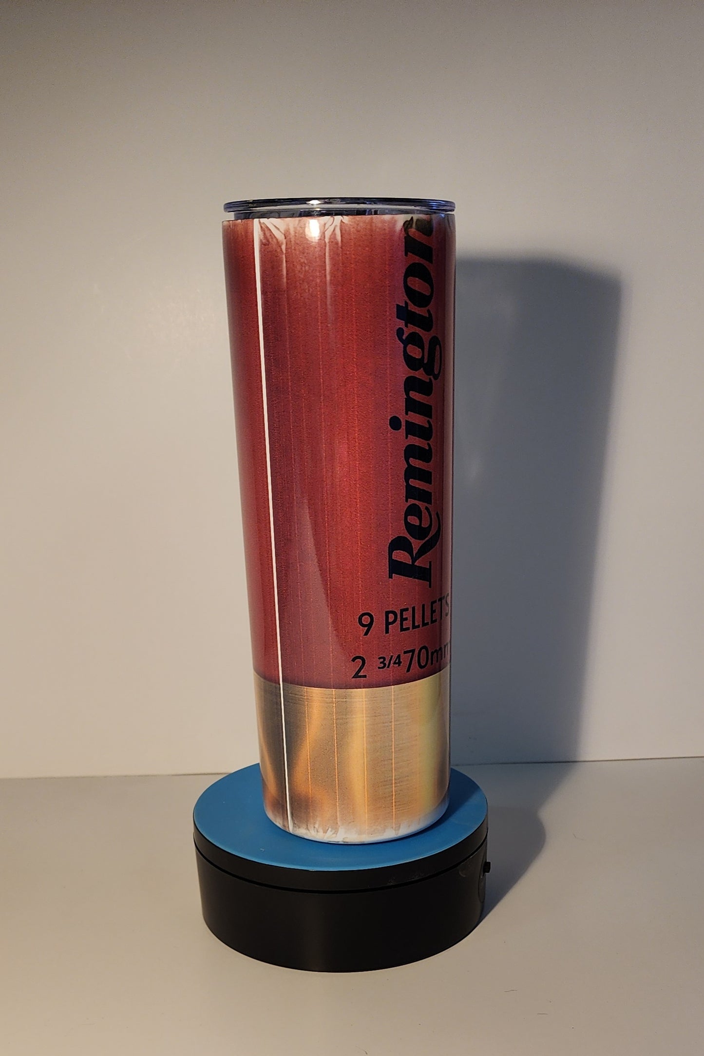 Yellow 10-Red Remington Shotgun Shell Tumbler