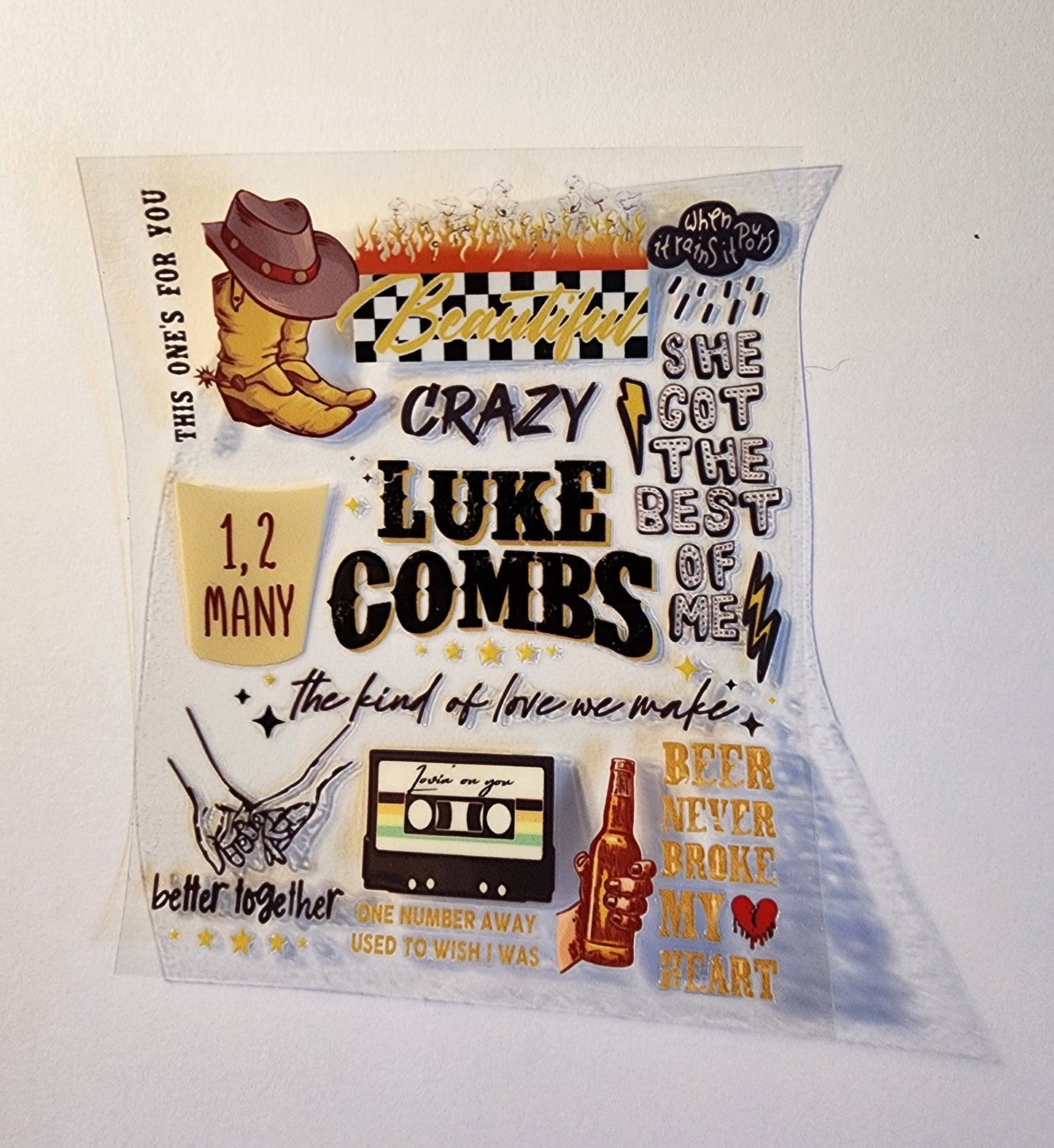 UV DTF Decals – Durable, Vibrant, and Easy to Apply