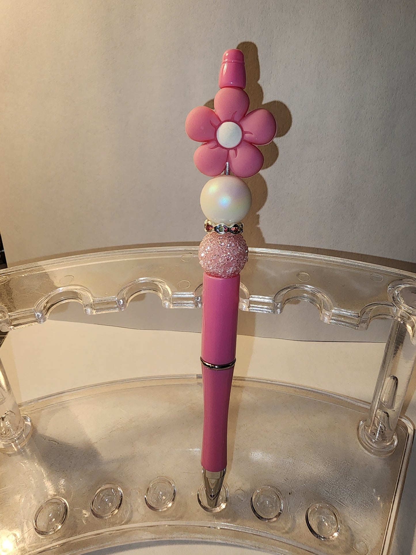 🌻 Country & Nature-Themed Beaded Pens – Handmade with Rustic Charm