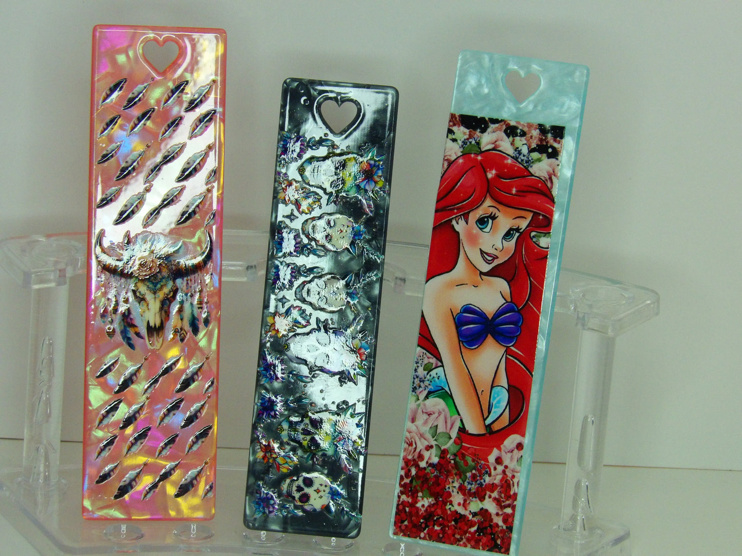 π UV DTF Wrapped Acrylic Bookmarks β Durable, Decorative & Handmade in the USA