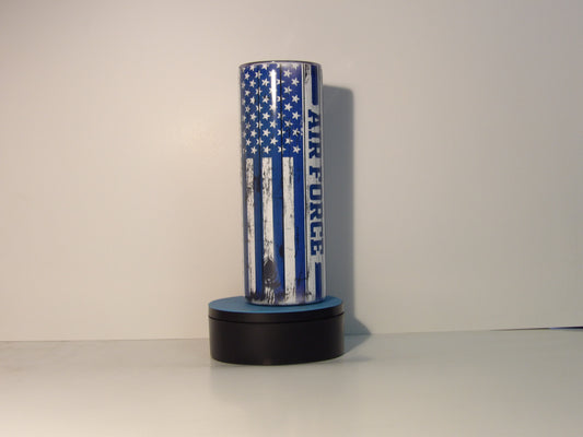 Dark Blue 9-U.S. Air Force – Blue Stripe American Flag Design