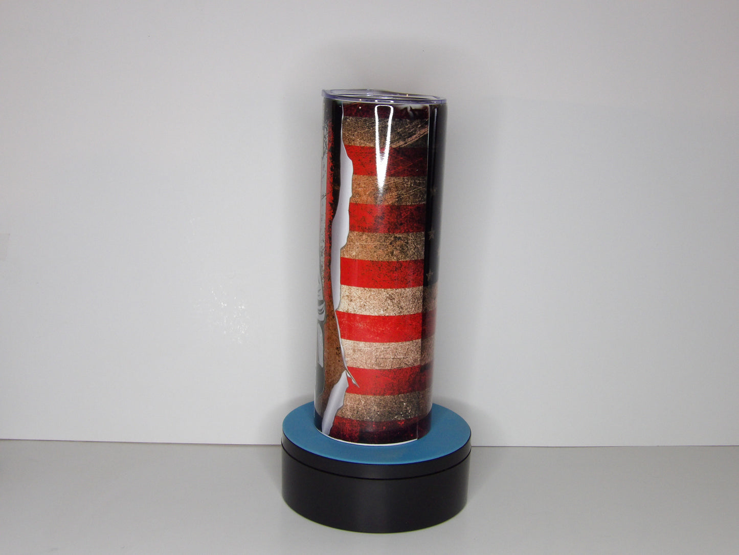 Dark Blue 23- American Veteran Tumbler – Made in USA, Served with Honor