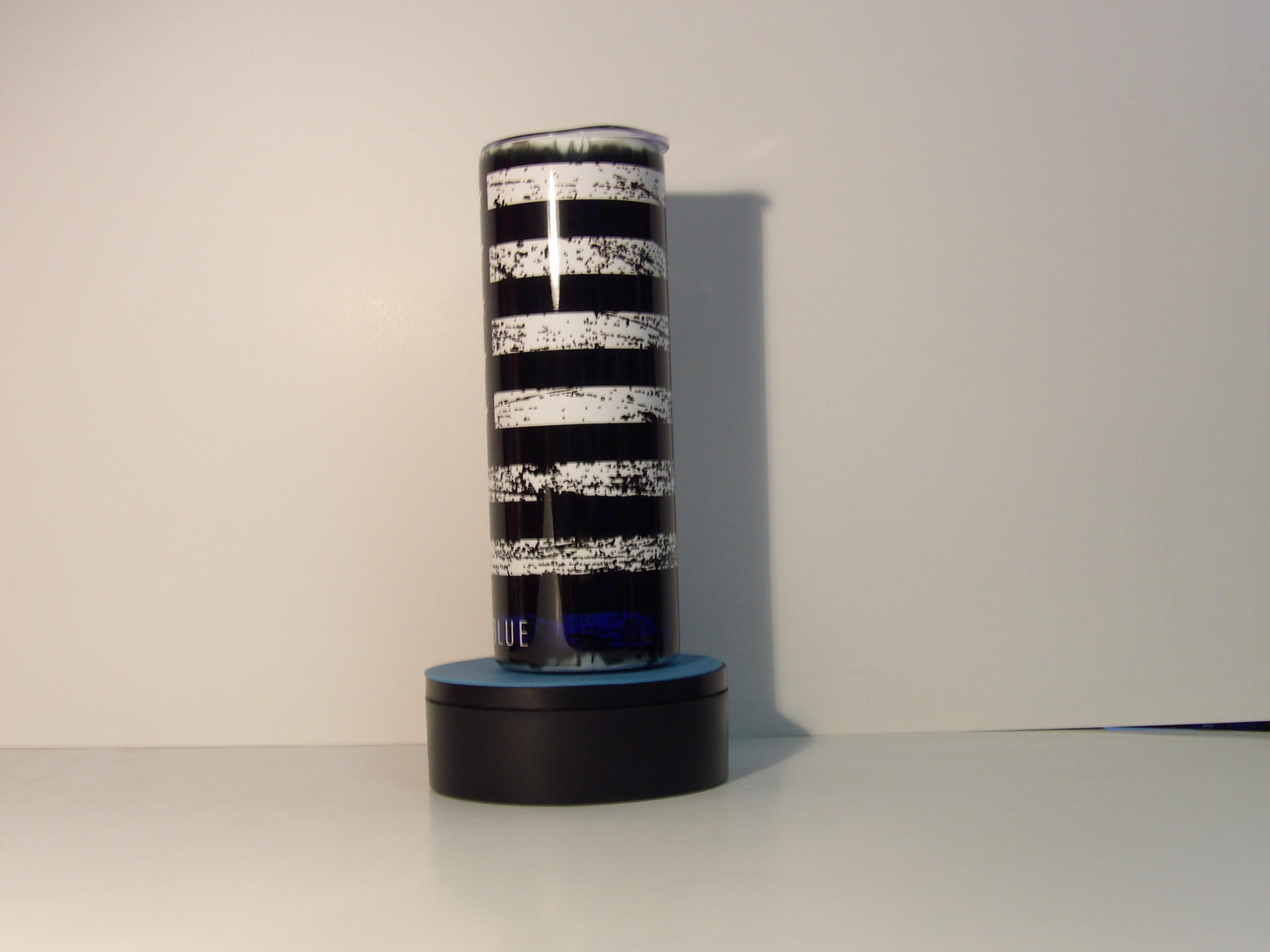 Pink 7-Back the Blue Tumbler