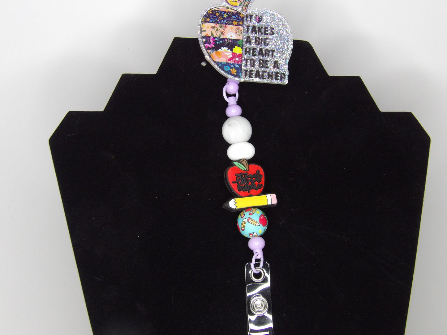 Beaded and Acrylic Badge Reels