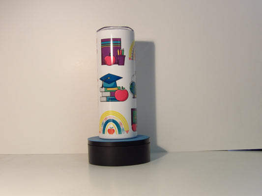 Pink 8-Best Teacher Ever Tumbler – A Thoughtful Gift for Educators 🍎📚✨