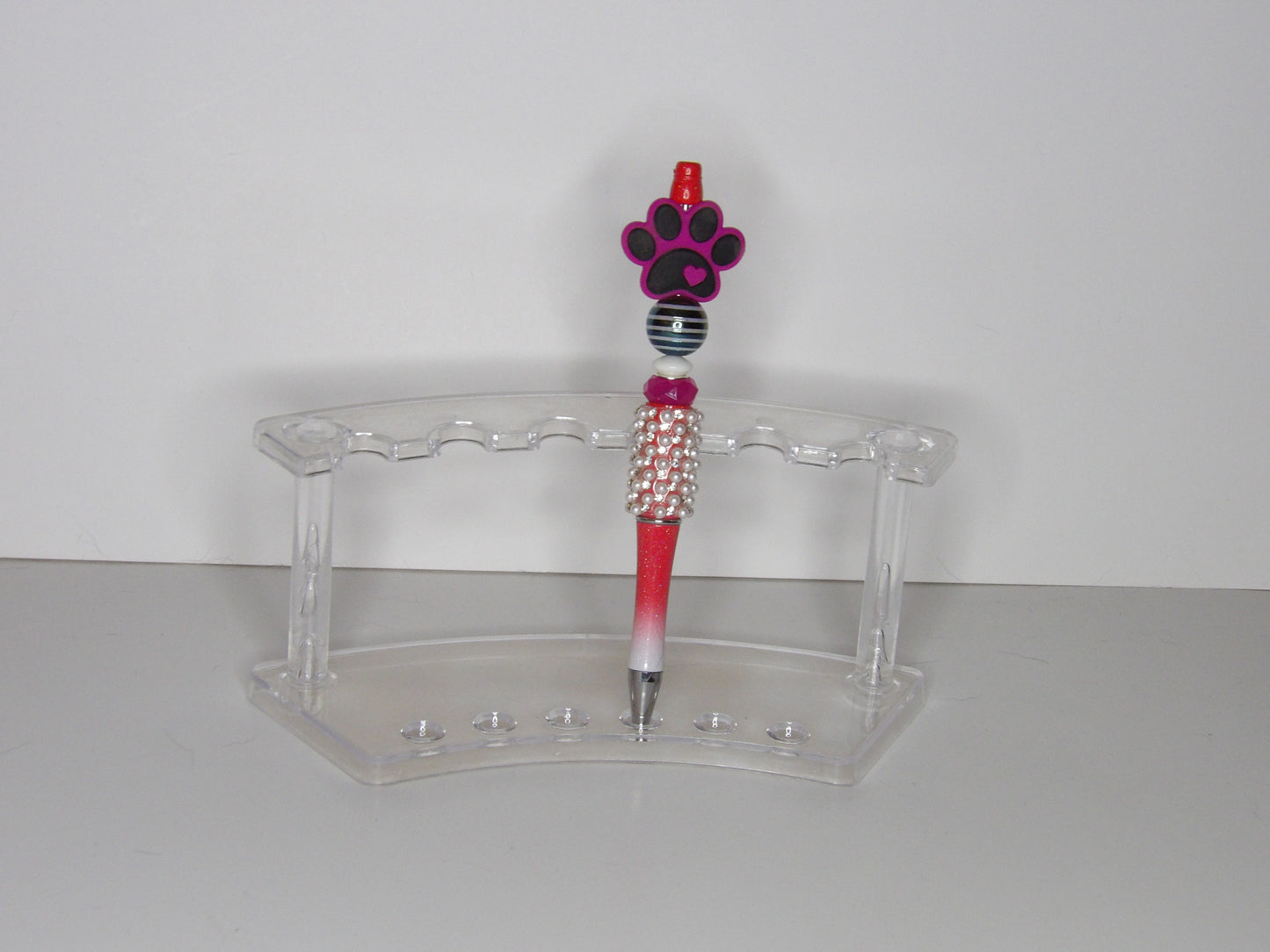 Handmade Bling Beaded Pens with Designer-Inspired Charms