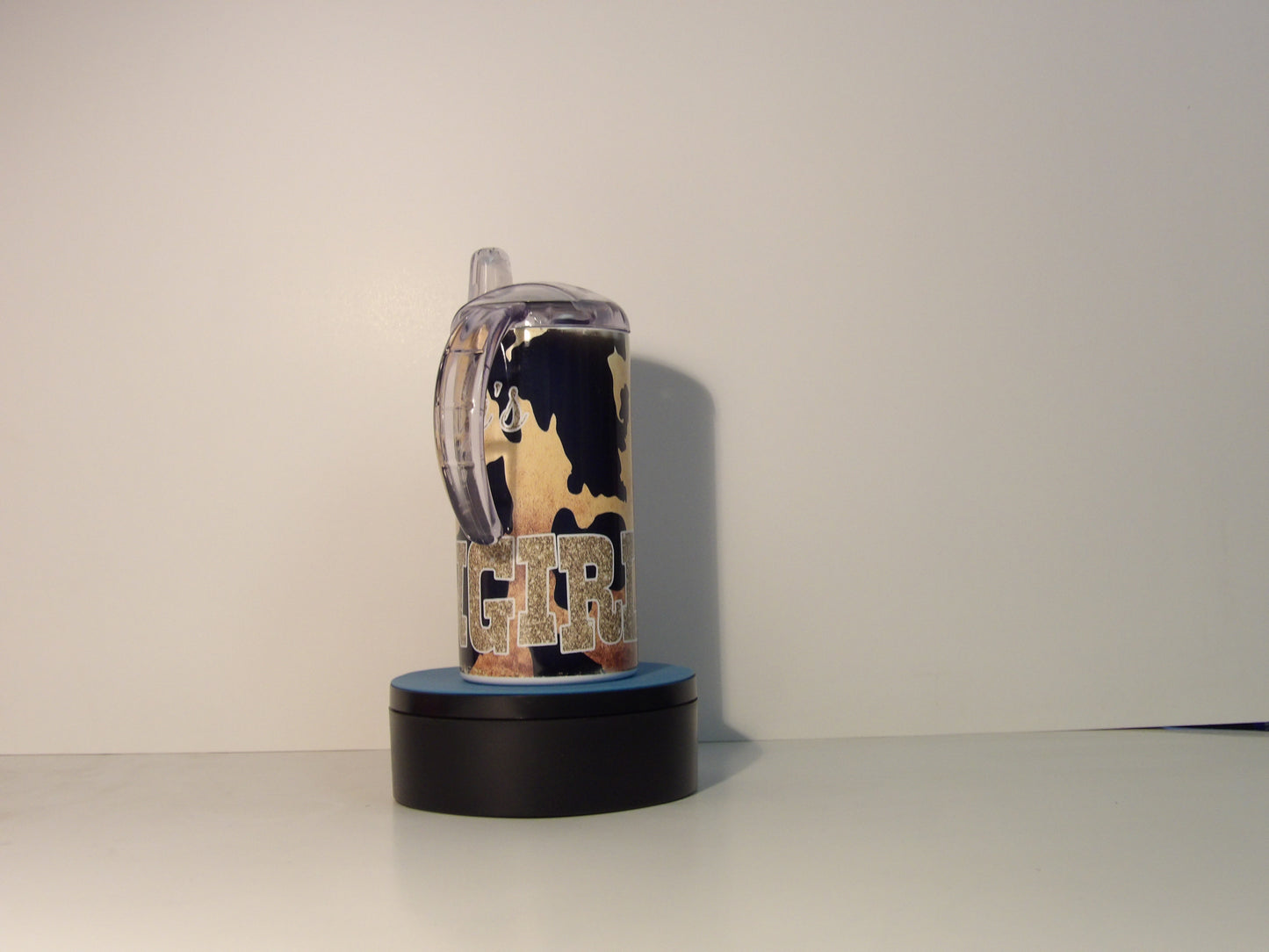 Purple 13-"Daddy’s Little Cowgirl” 12oz Sippy Cup