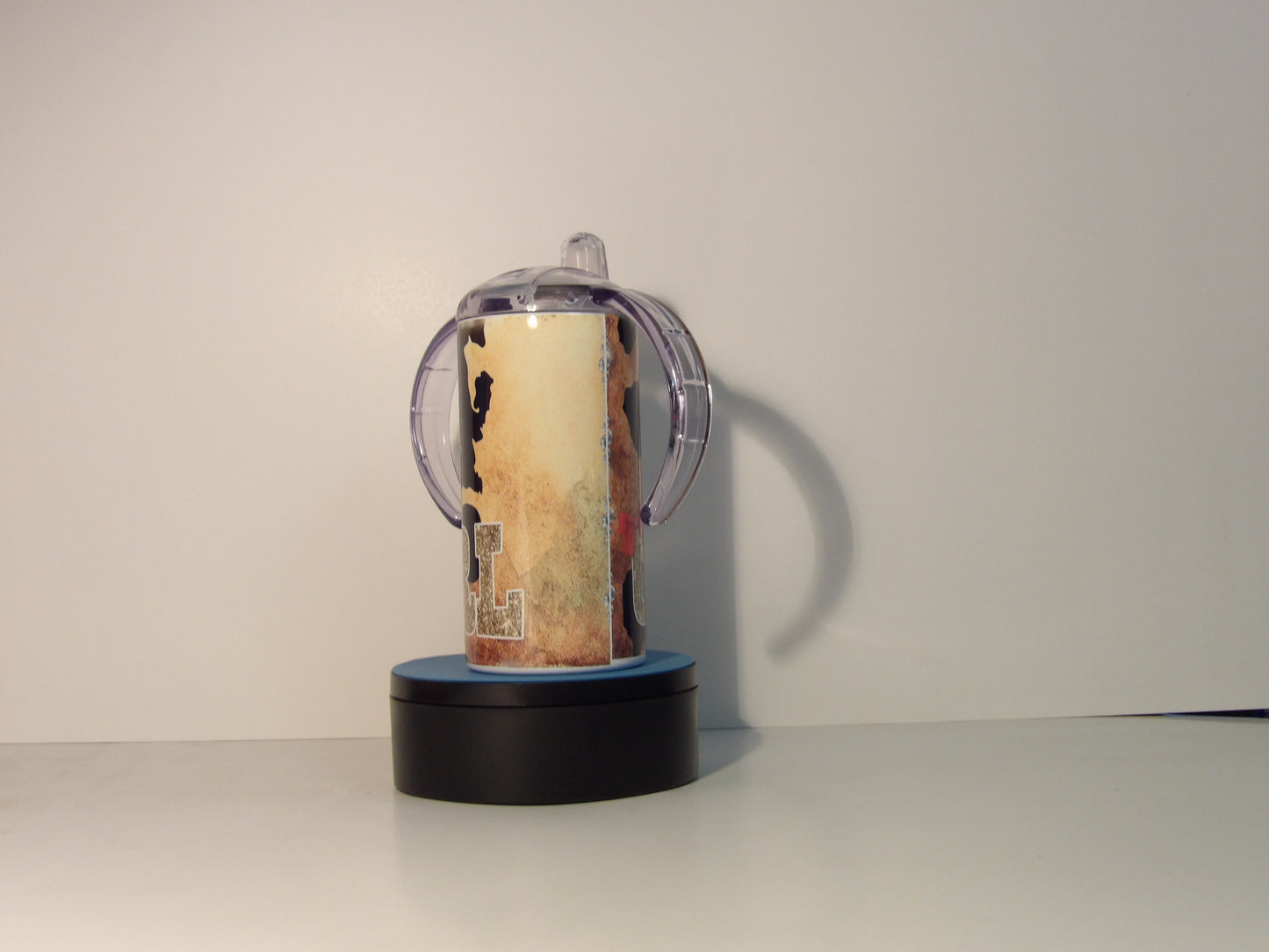 Purple 13-"Daddy’s Little Cowgirl” 12oz Sippy Cup