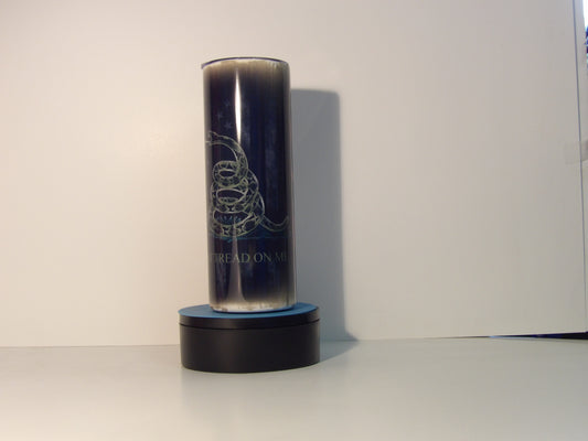 Dark Blue 4-Gadsden Snake with Black & American Flag Design