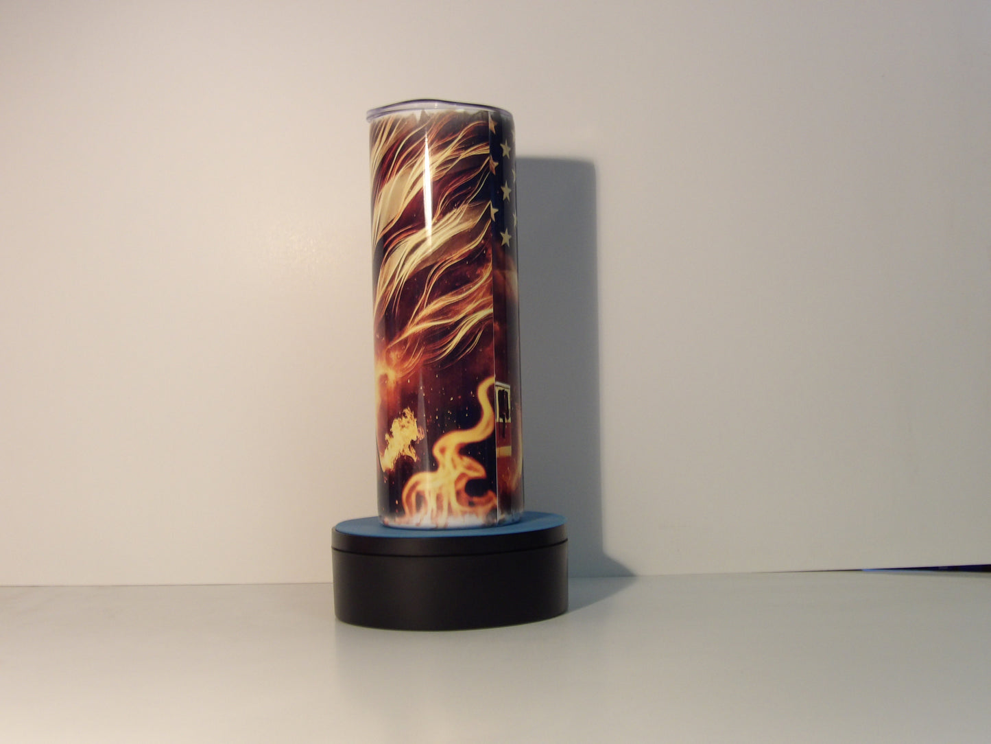 Pink 4-Firefighter Tumbler – Hero in the Flames