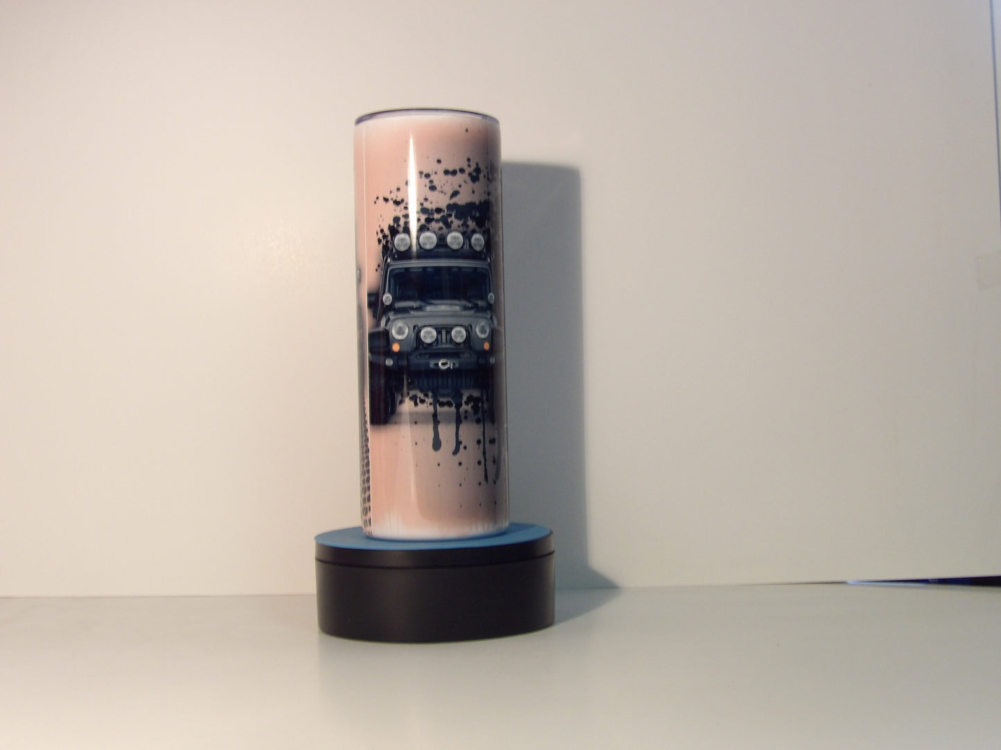 Orange 4-Off-Road Adventure Jeep Tumbler – Rugged & Stylish Drinkware 🚙🌿