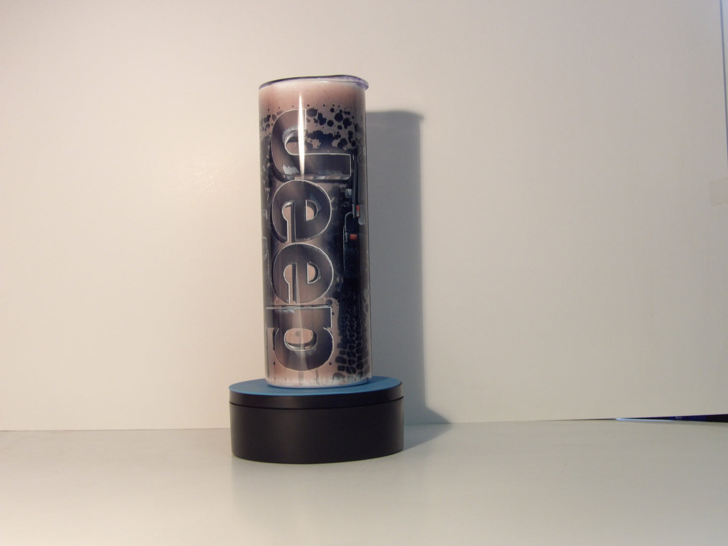 Orange 4-Off-Road Adventure Jeep Tumbler – Rugged & Stylish Drinkware 🚙🌿