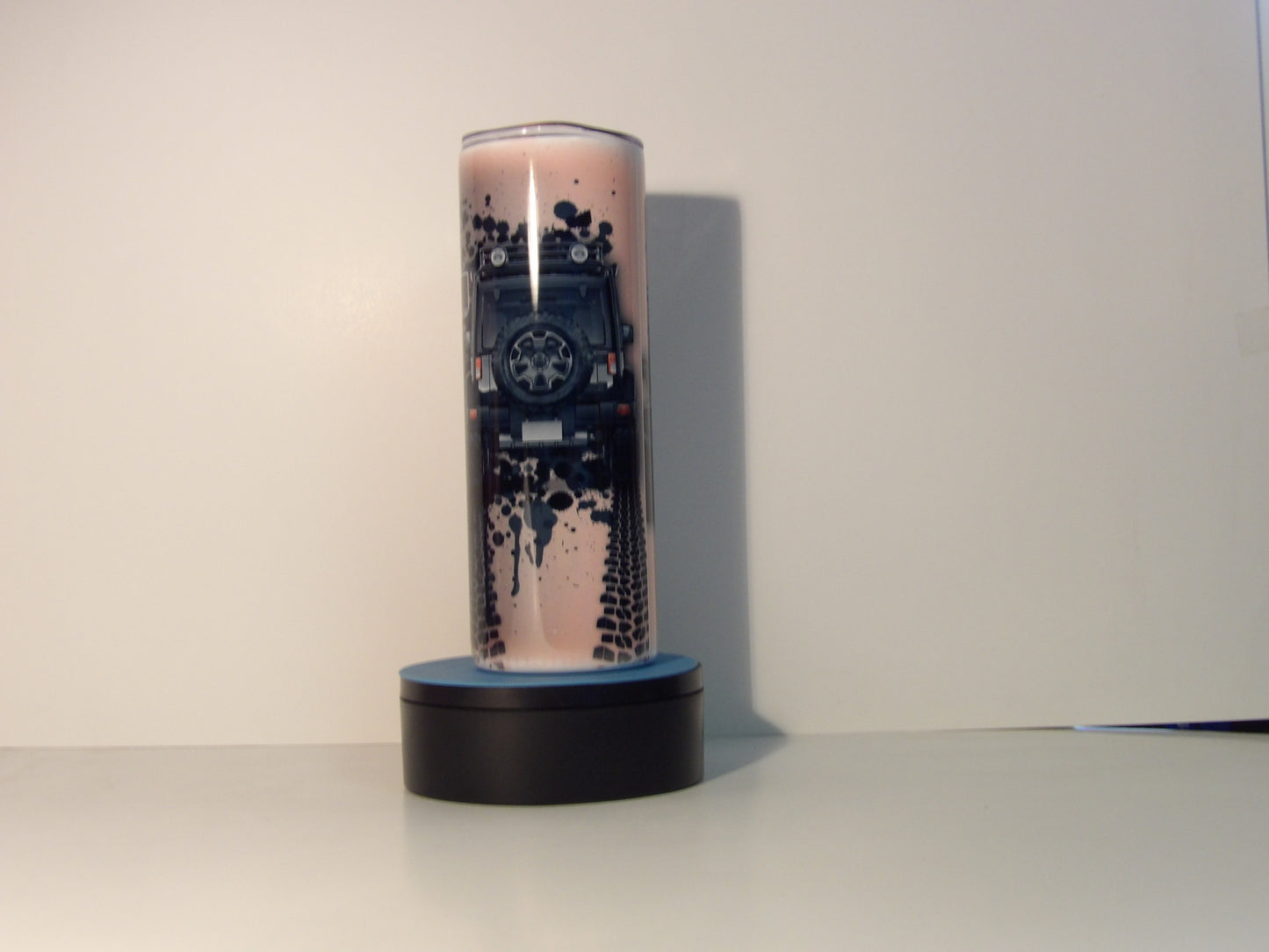 Orange 4-Off-Road Adventure Jeep Tumbler – Rugged & Stylish Drinkware 🚙🌿