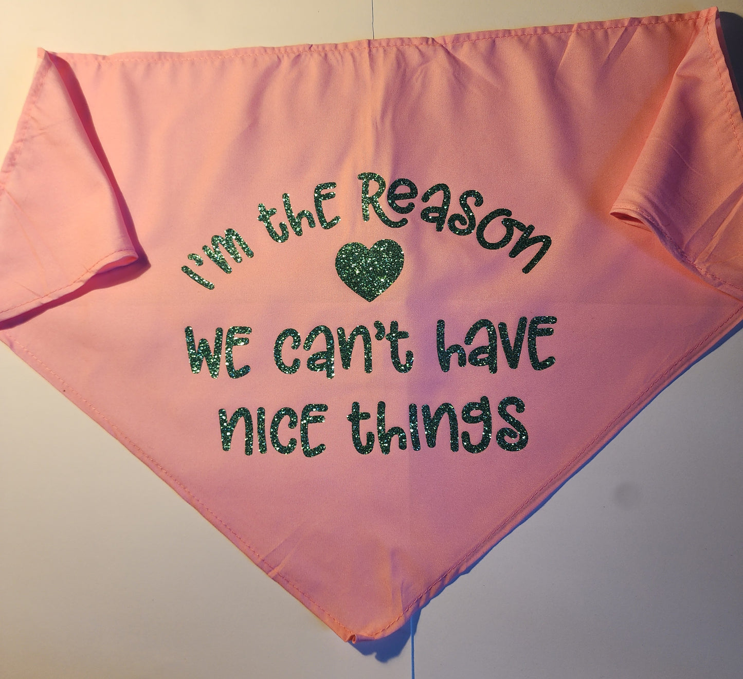 ๐พ Large Dog Bandana โ Fits 20" to 31" Necks, Handmade in the USA, Customizable