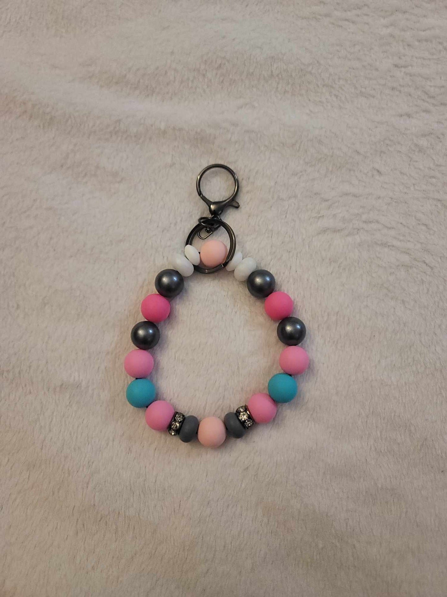 👜 Small Wrist Beaded Wristlet Keychains – Handmade, Stylish & Customizable in the USA