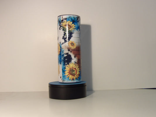 Purple 8-Mama– Sunflowers & Hearts Western Design