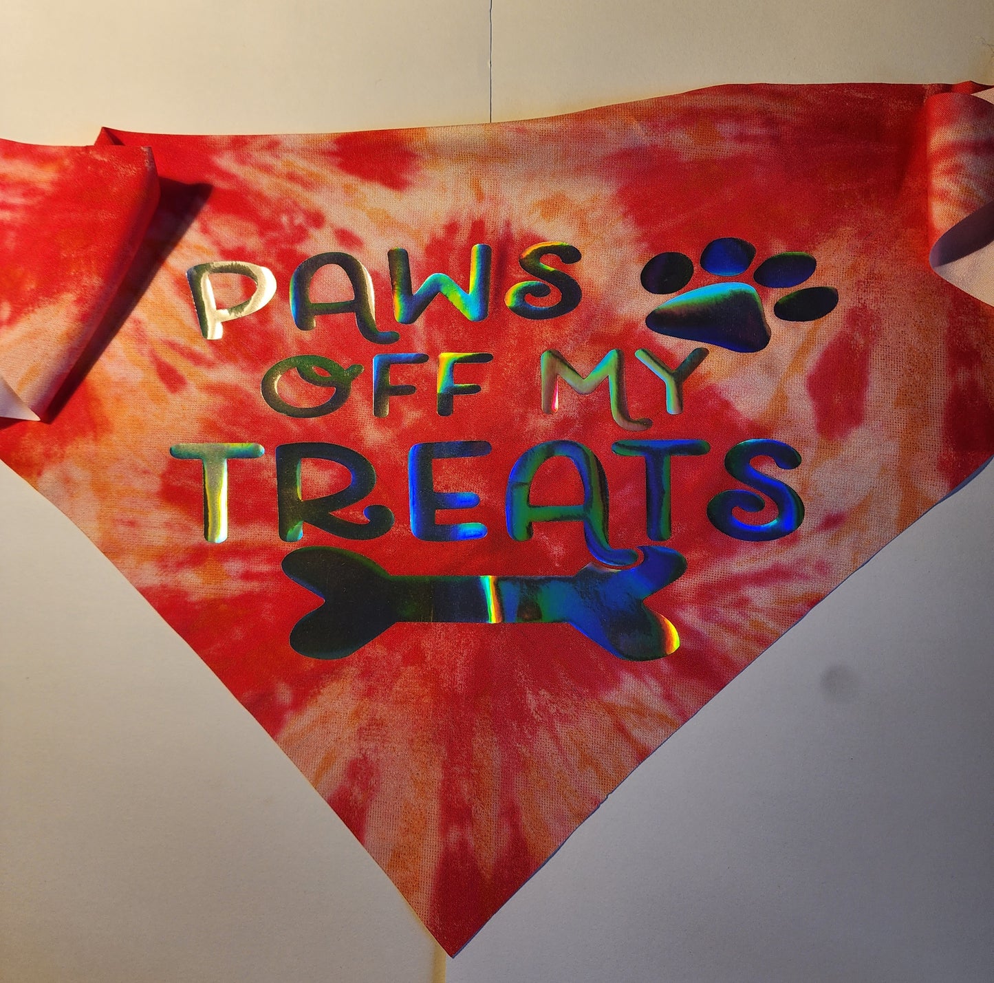 πΆ Handmade Dog Bandana (Medium)β Fits Up to 20β Neck, Customizable & Made in the USA