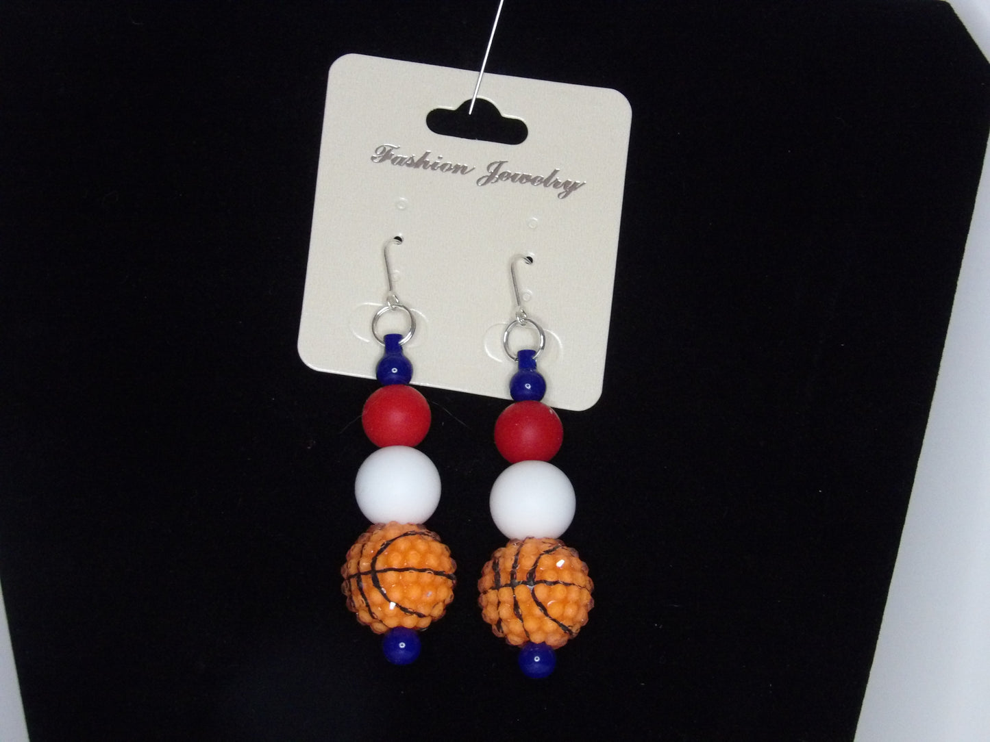 Beaded School Spirit Earrings – Handmade in the USA