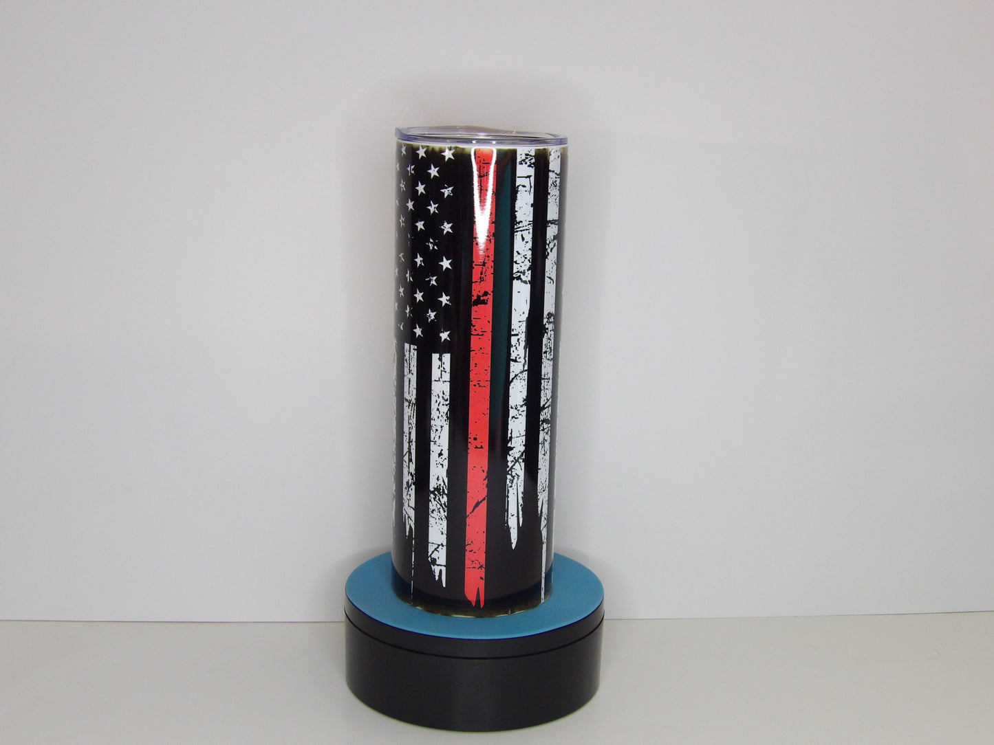 Pink 24-20oz Thin Red Line American Flag Tumbler