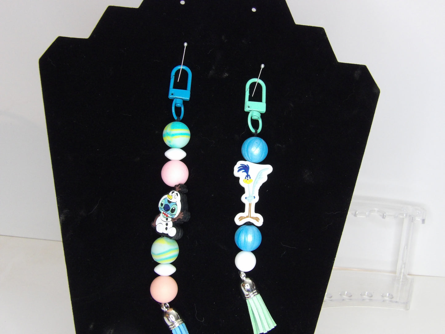 Handmade Beaded Zipper Pull – Stylish Bag Charm, USA Made
