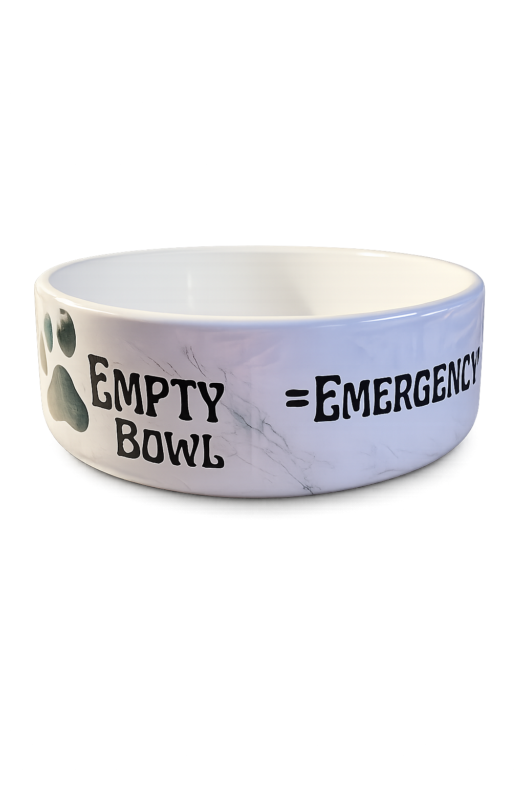 Personalized Ceramic Pet Bowl
