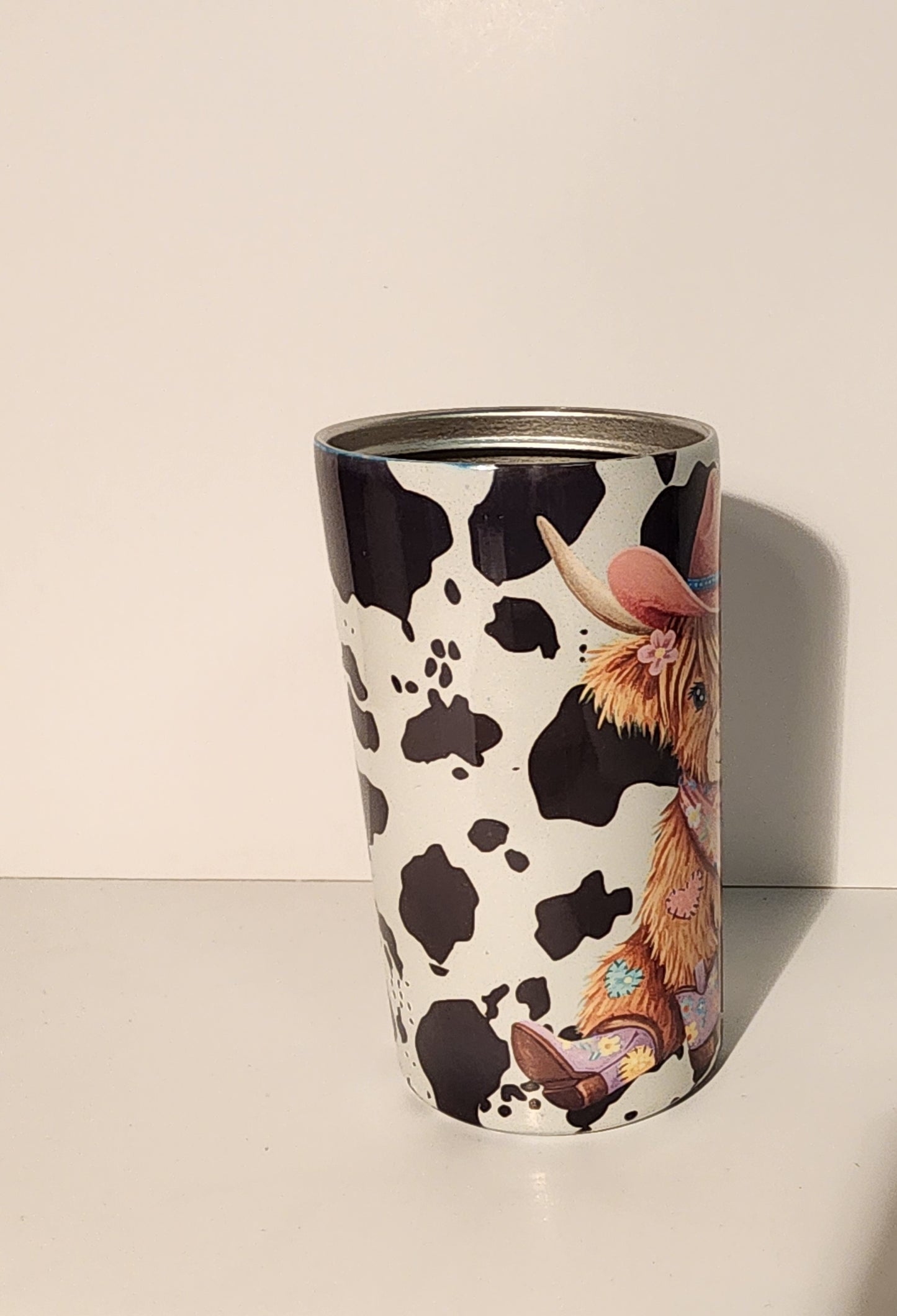 Red 7-Highland Cowgirl Sippy Cup and Tumbler – Stainless Steel with Handles and Lid