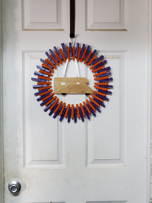 Custom Clothespin Wreaths