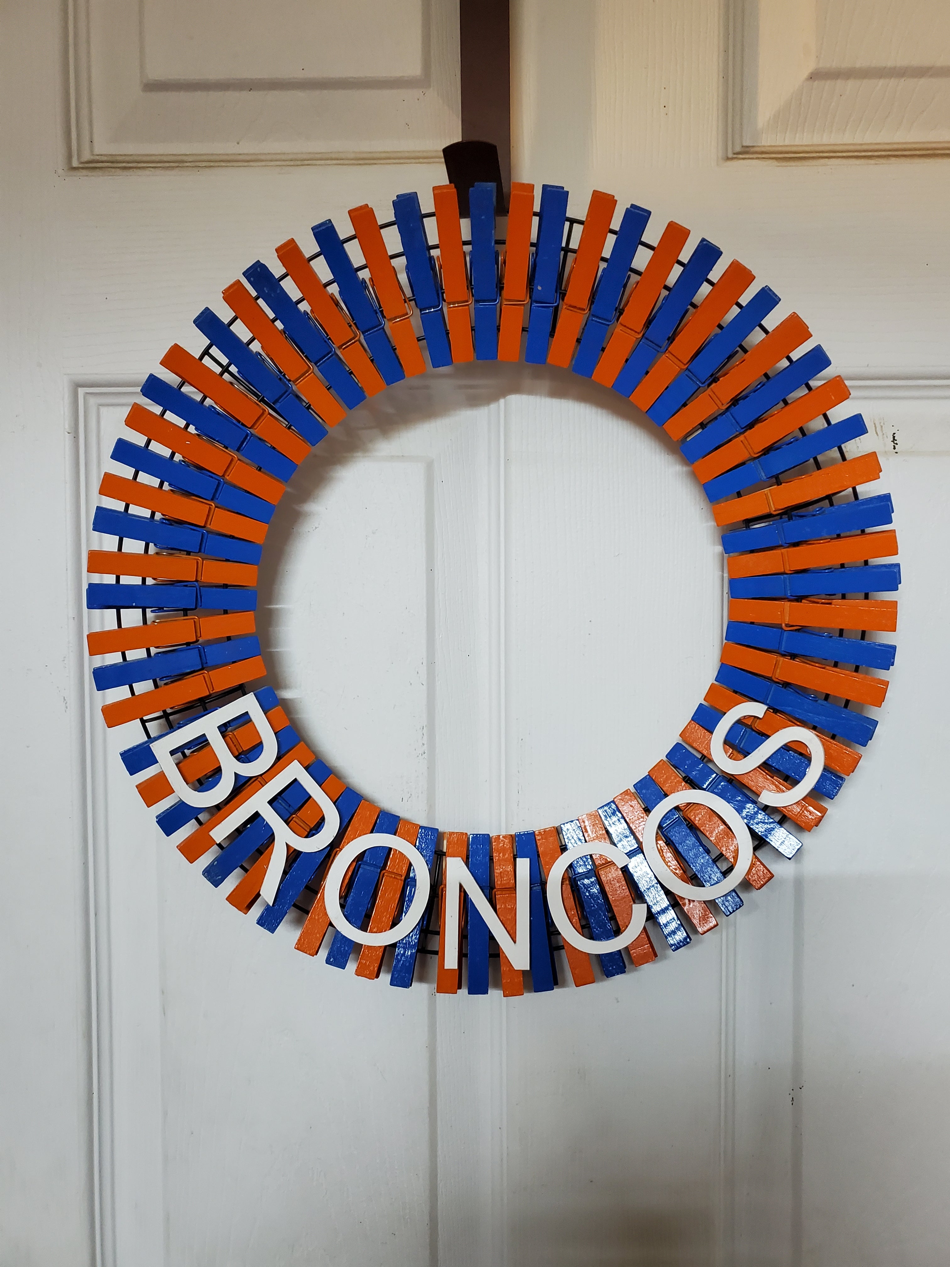 Bronco Wreath 