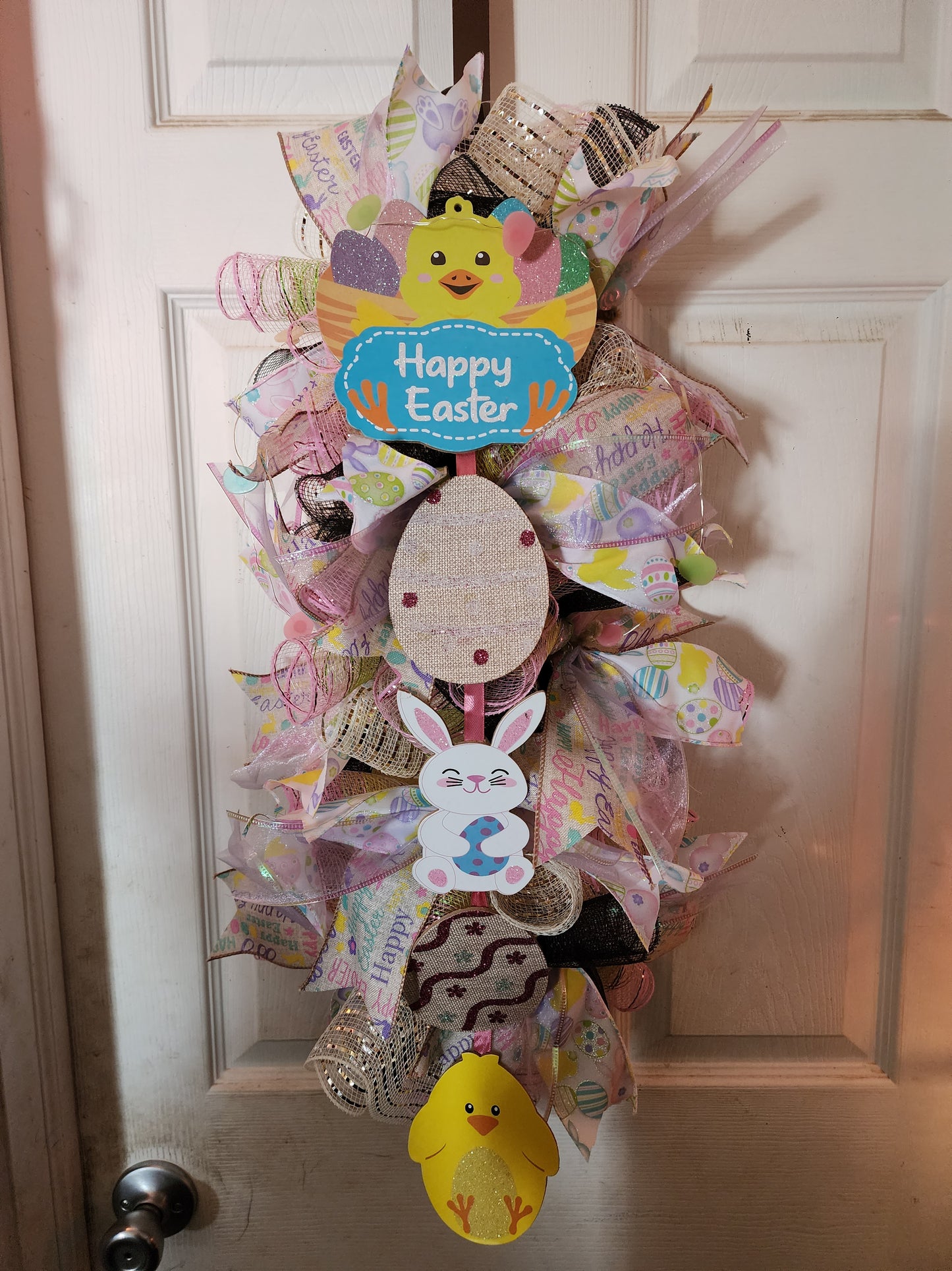 Easter Deco Mesh Swag