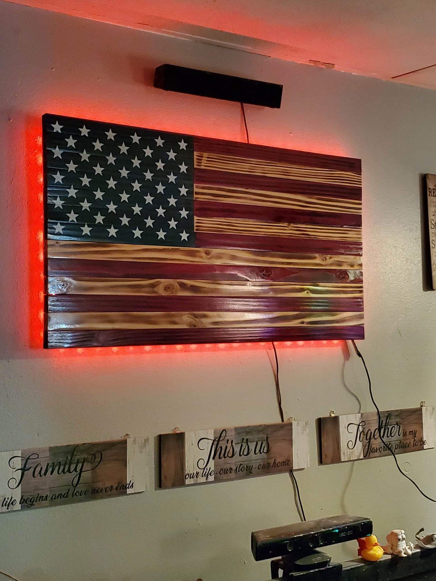 Add on LED back lighting