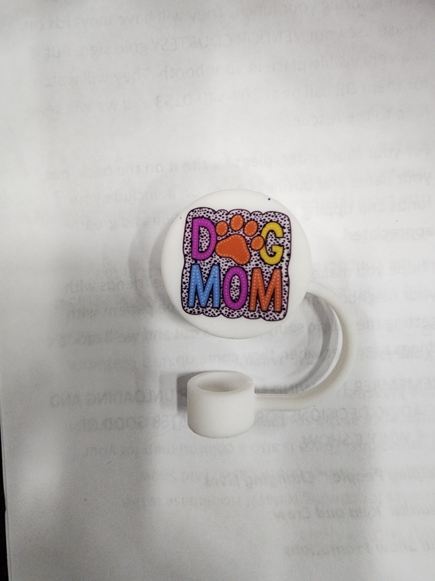 Chunky Bow Straw Topper