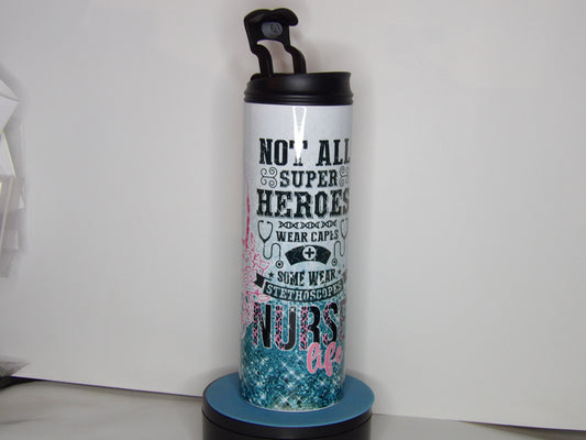 Handmade Dual Lid Tumbler –20 oz Hot & Cold Drinkware | Made in the USA