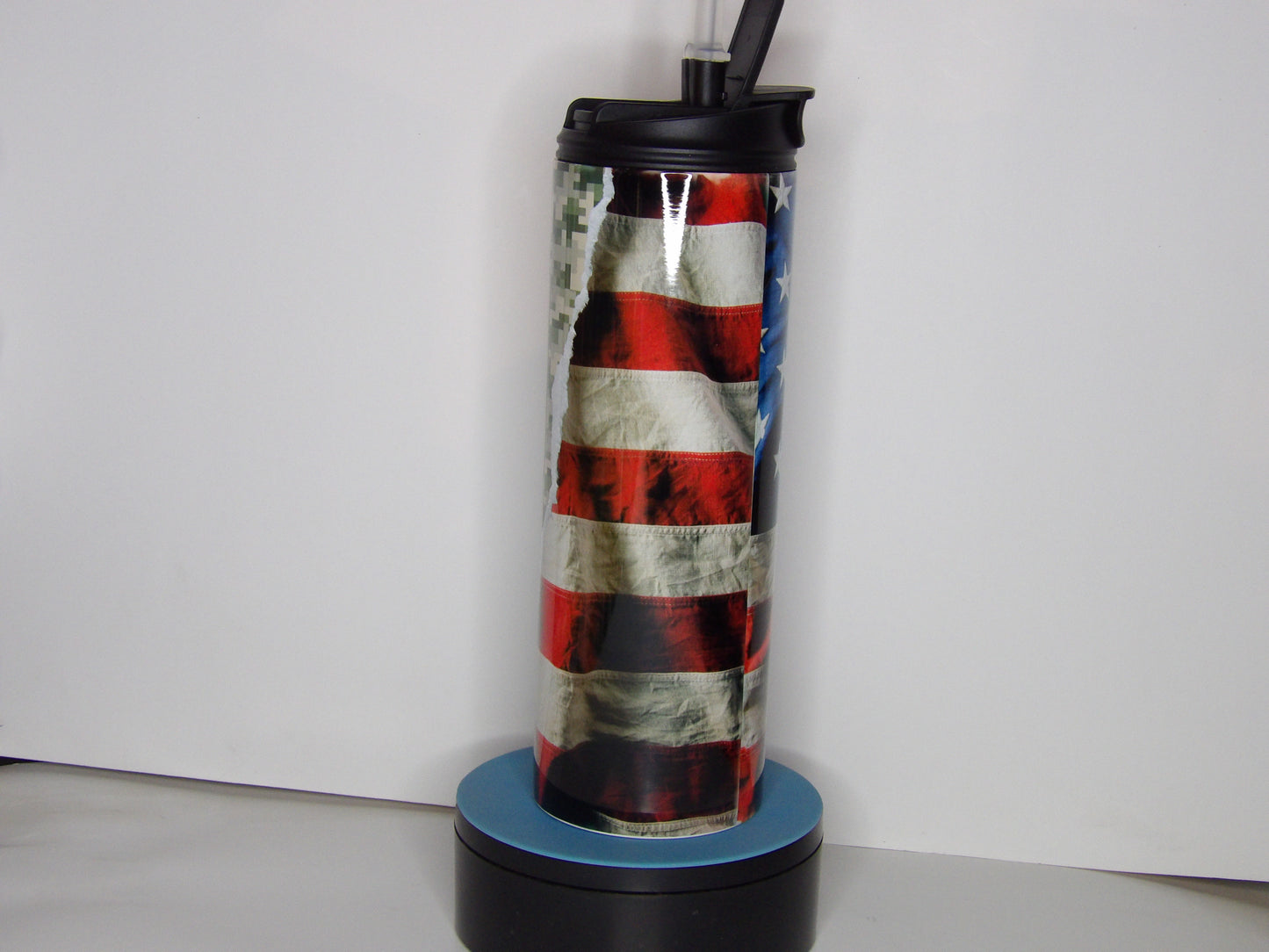 Handmade Dual Lid Tumbler –20 oz Hot & Cold Drinkware | Made in the USA