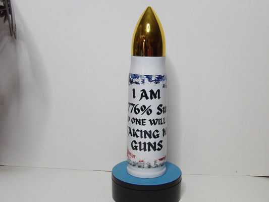 “1776% Sure” Bullet Thermos – 17oz Patriotic Hot & Cold Stainless Steel Flask