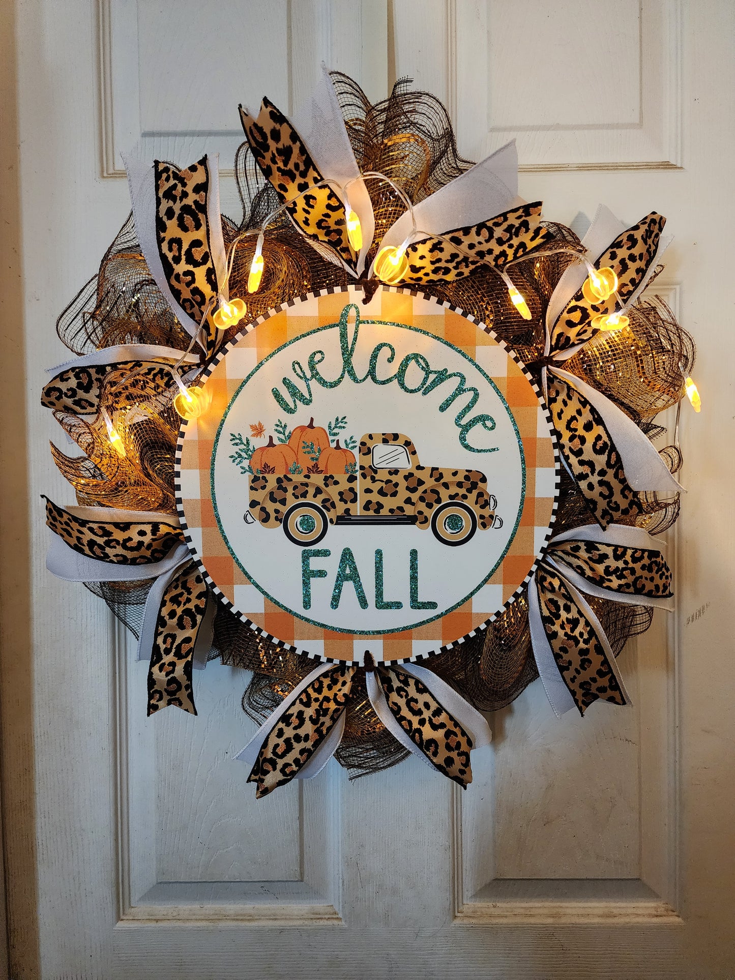 Welcome Fall Wreath