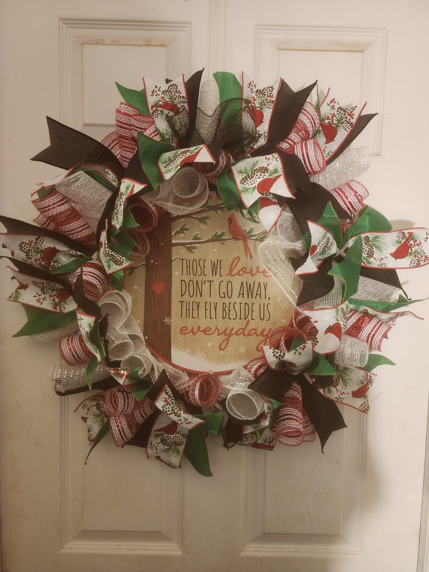 Cardinal Wreath