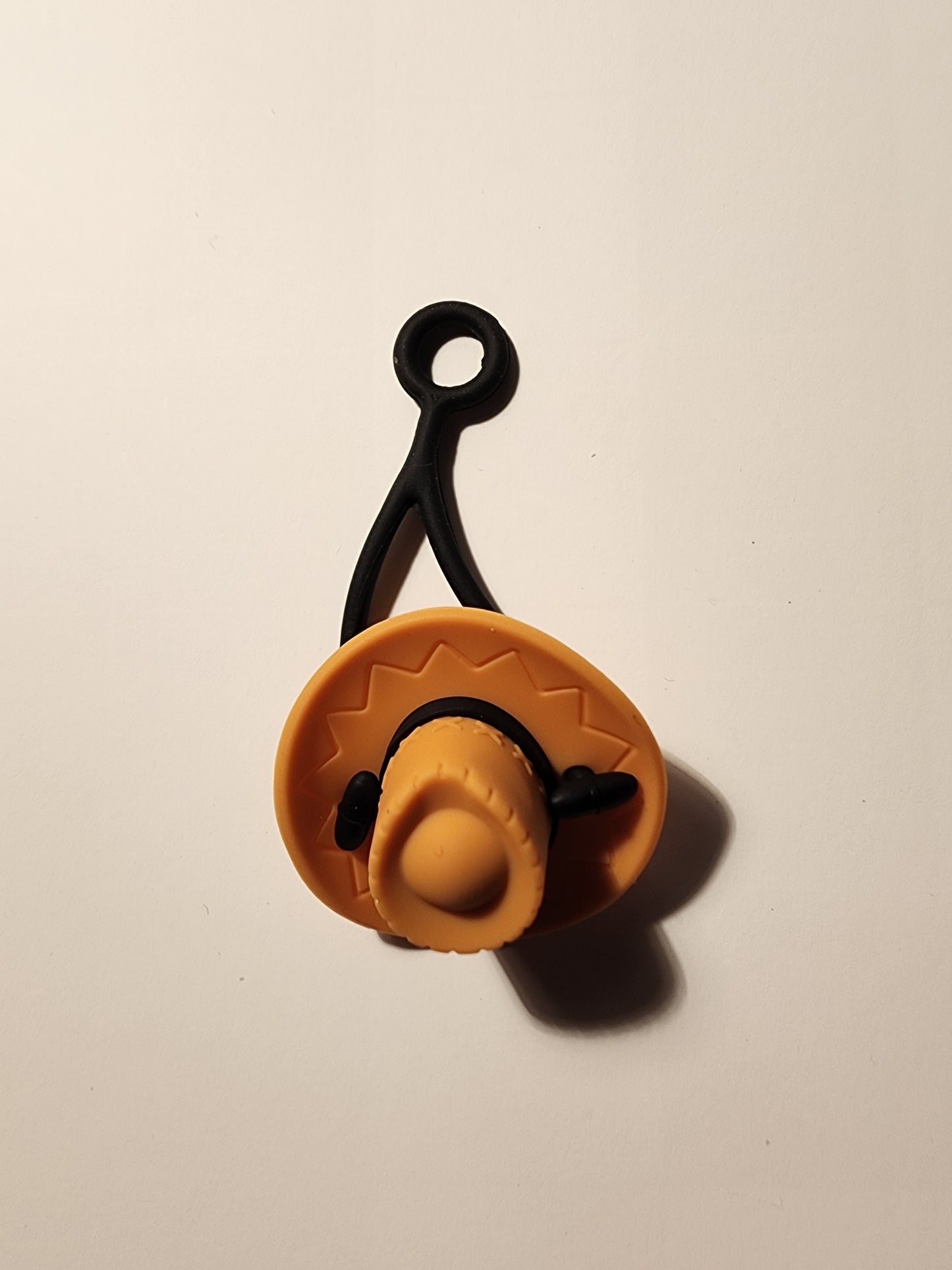 Chunky Bow Straw Topper