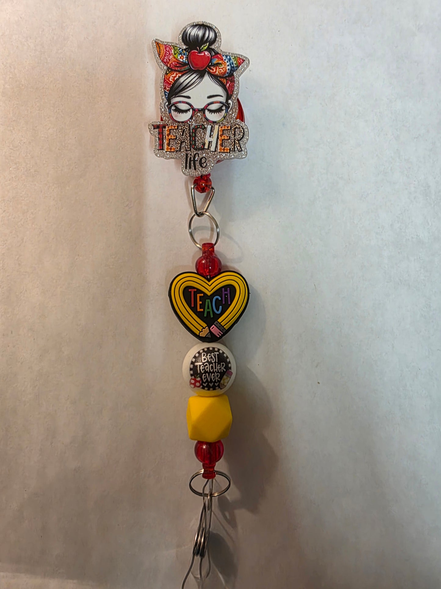 Beaded and Acrylic Badge Reels