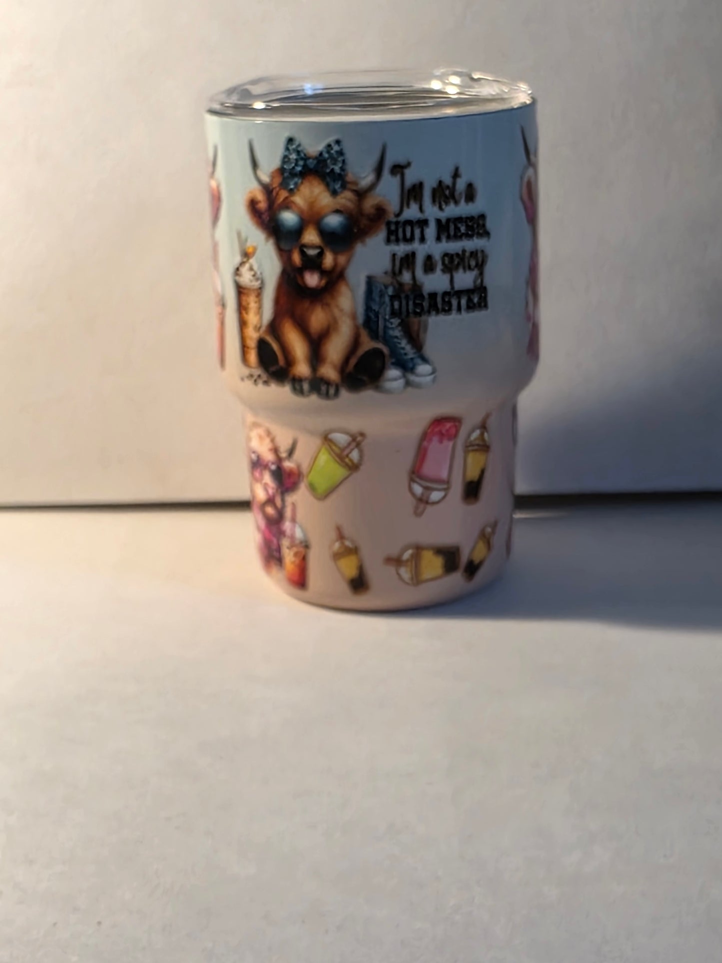 3 oz Mini Tumbler Shot Glass – Handmade Stainless Steel Mini Cup
